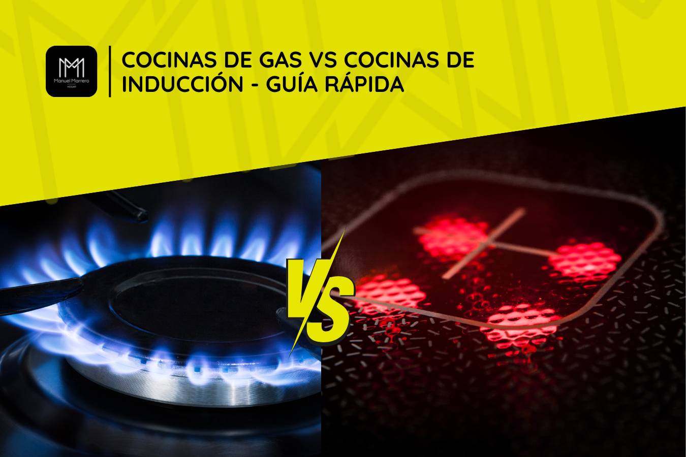 ¿Elijo cocina de inducción o cocina de gas? – Guía rápida
