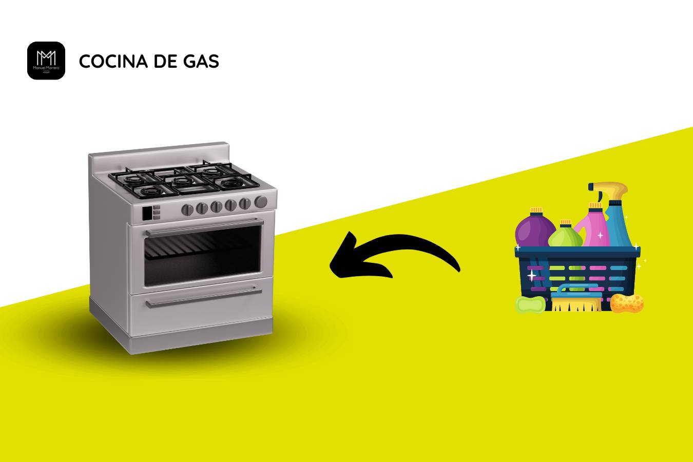 limpieza en cocinas de gas
